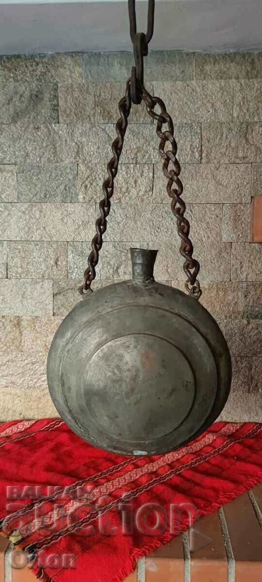 Auction Unique Old Copper Buckle - 1874 Auction Unique Old Copper Buckle - 1874