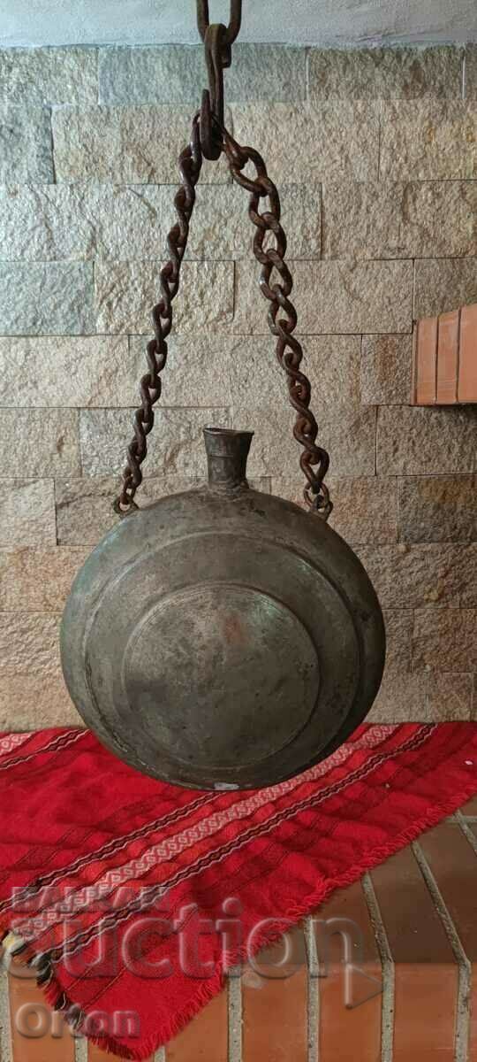 Unique Old Copper Buckle - 1874 - 7 Unique Old Copper Buckle - 1874 - 7