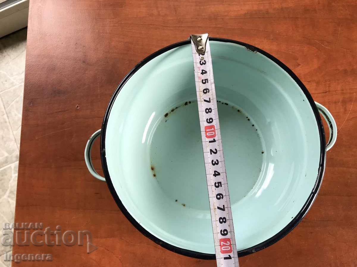 Delivery of BOWL PANICA POT ENAMELED DISH 1967-SHUMEN Delivery of BOWL PANICA POT ENAMELED DISH 1967-SHUMEN