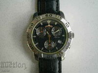 CERTINA Attack, quartz chronograph, WR 50m, All steel, Swiss