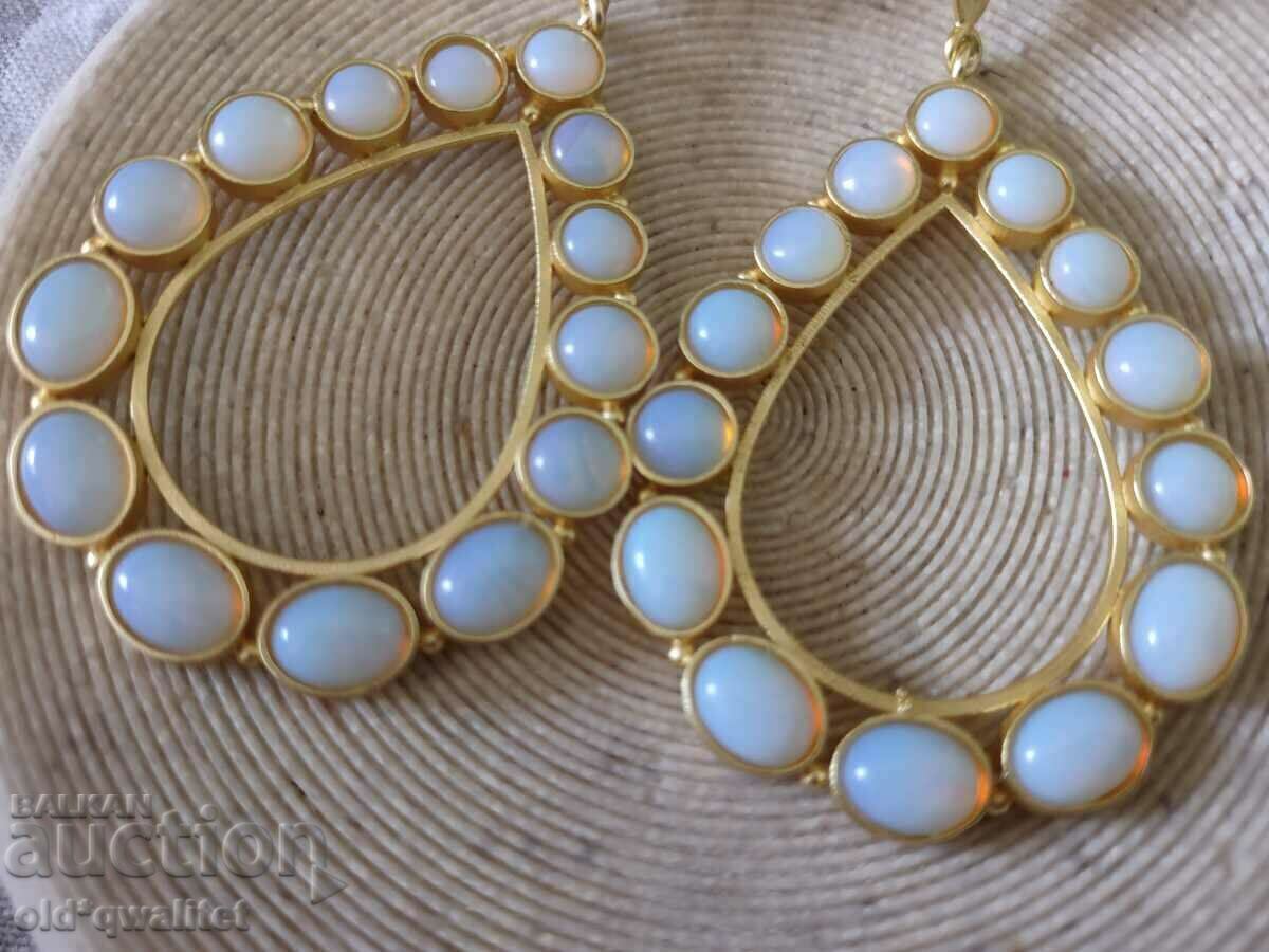 Attractive large EARRINGS, approx. 8cm/5cm with price 80.00 BGN | € 40.90