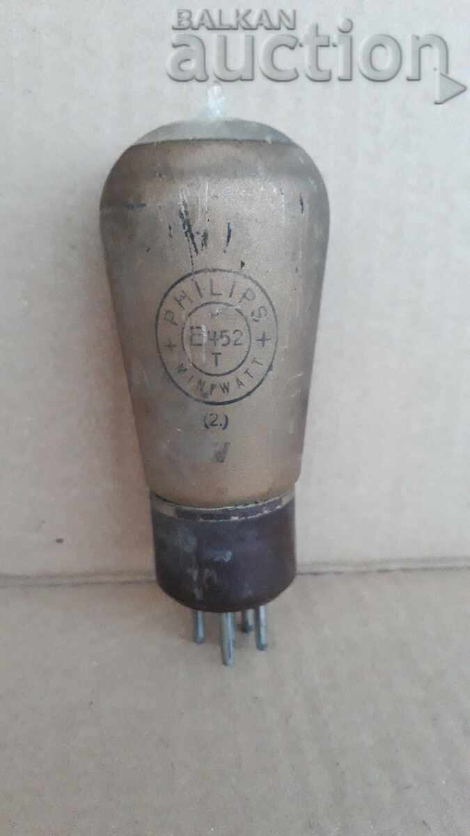 Auction antique radio lamp Philips interior decoration Auction antique radio lamp Philips interior decoration