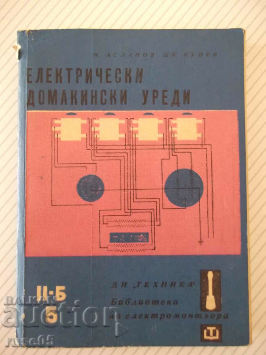 Cartea „Aparatele electrice de uz casnic – I. Aslanov” – 256 pagini.