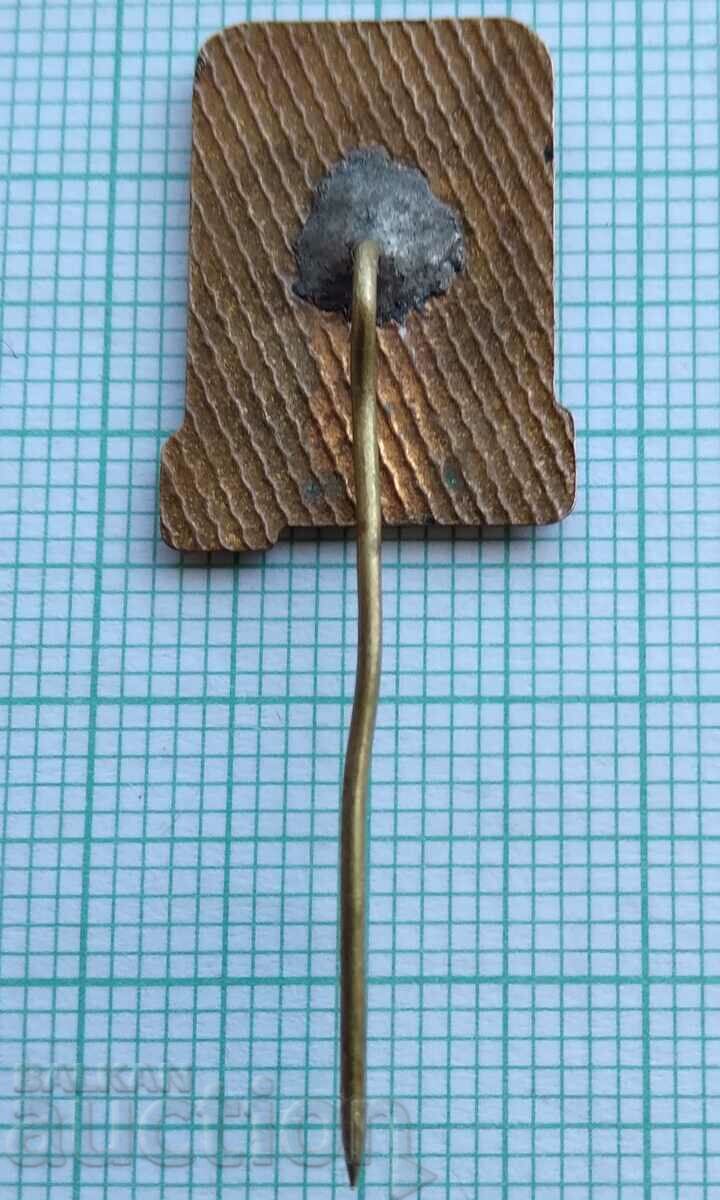 Auction 12551 Badge - UPDS Maliovitsa - bronze enamel Auction 12551 Badge - UPDS Maliovitsa - bronze enamel