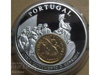 Liberia - 1 dollar 2002 - ;Portugal; PROOF