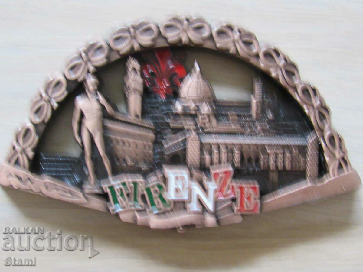 3D Metal Magnet from Florence, Italy-2 with price 11.00 BGN | € 5.62 3D Metal Magnet from Florence, Italy-2 with price 11.00 BGN | € 5.62