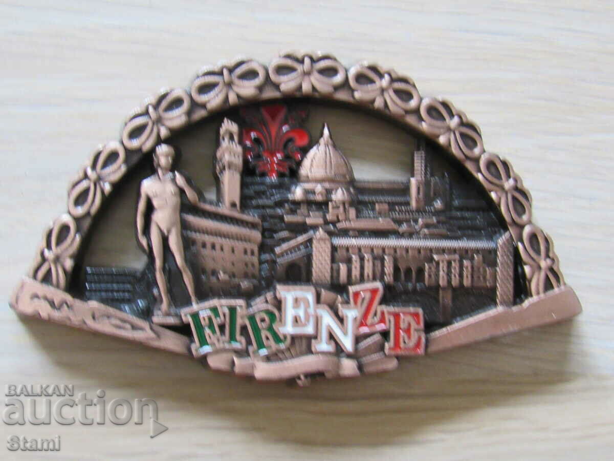 Delivery of 3D Metal Magnet from Florence, Italy-2 Delivery of 3D Metal Magnet from Florence, Italy-2