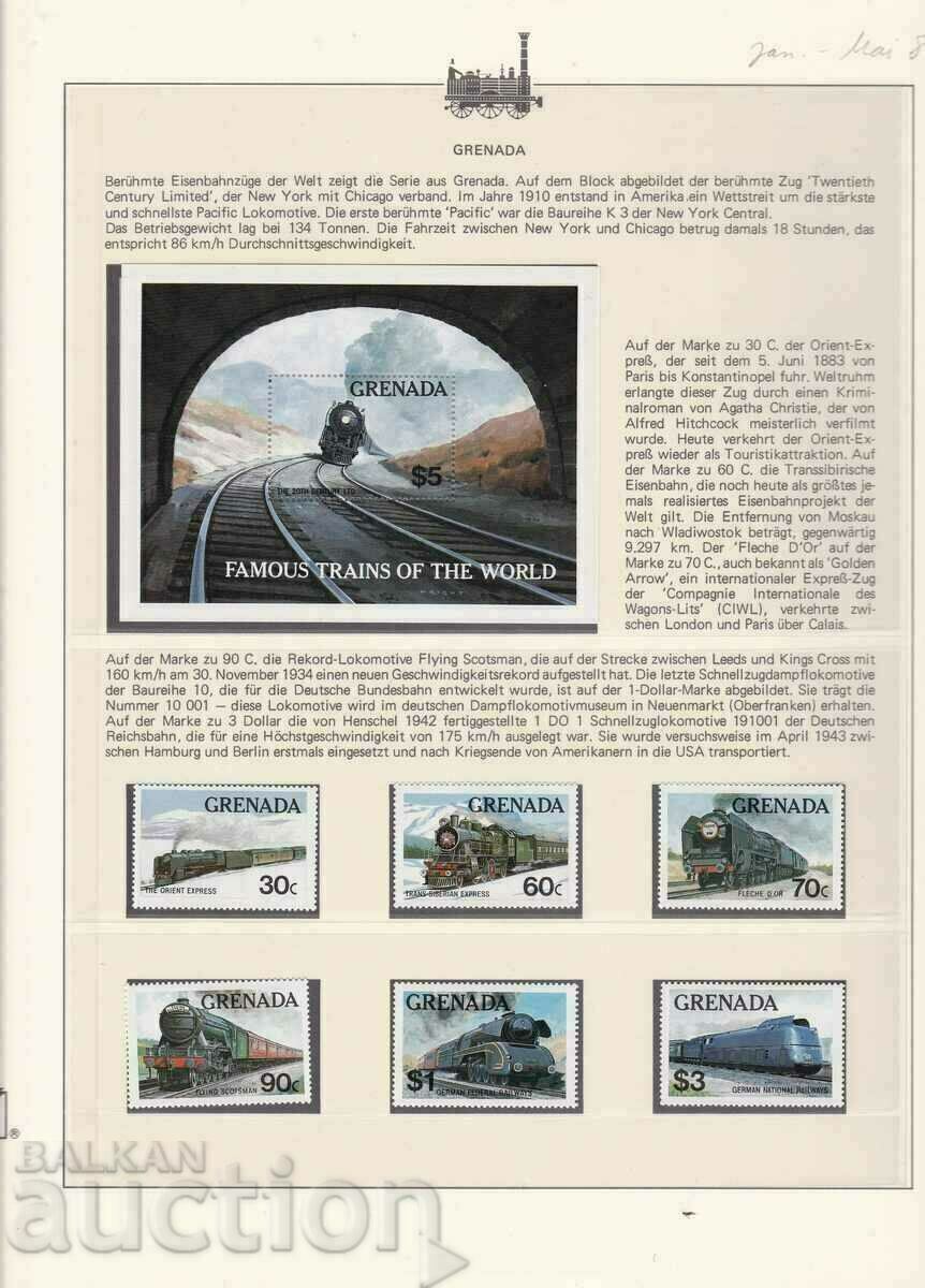 Makes Trains Locomotives 1983 Γρενάδα