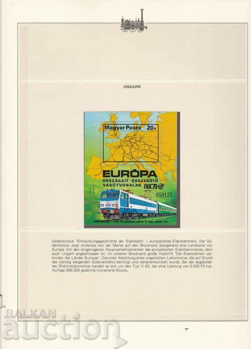 Makes Trains Locomotives 1979 Hungary