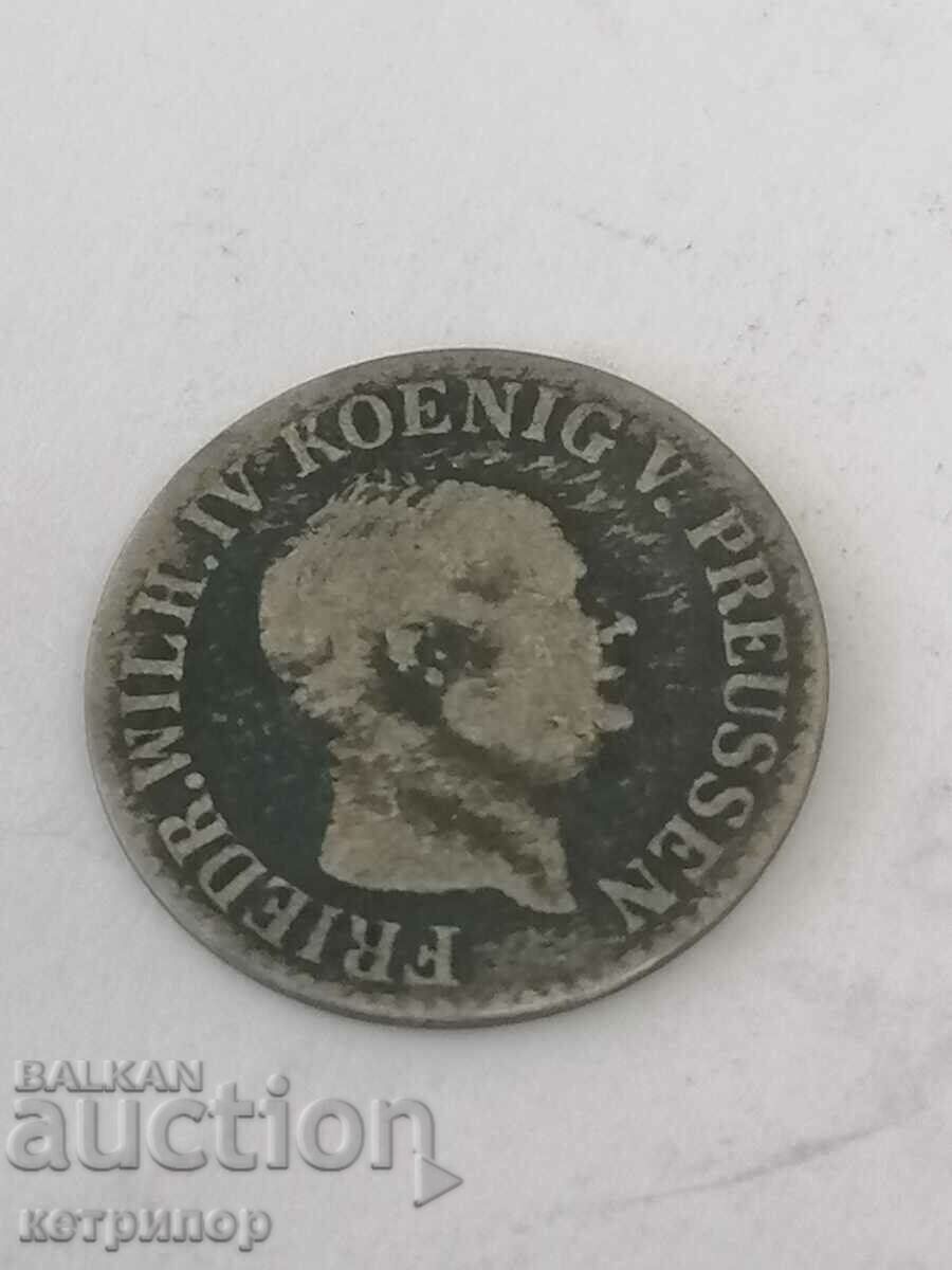 1/2 Grosz 1860 Prussia Silver Germany with price 18.00 BGN | € 9.20 1/2 Grosz 1860 Prussia Silver Germany with price 18.00 BGN | € 9.20