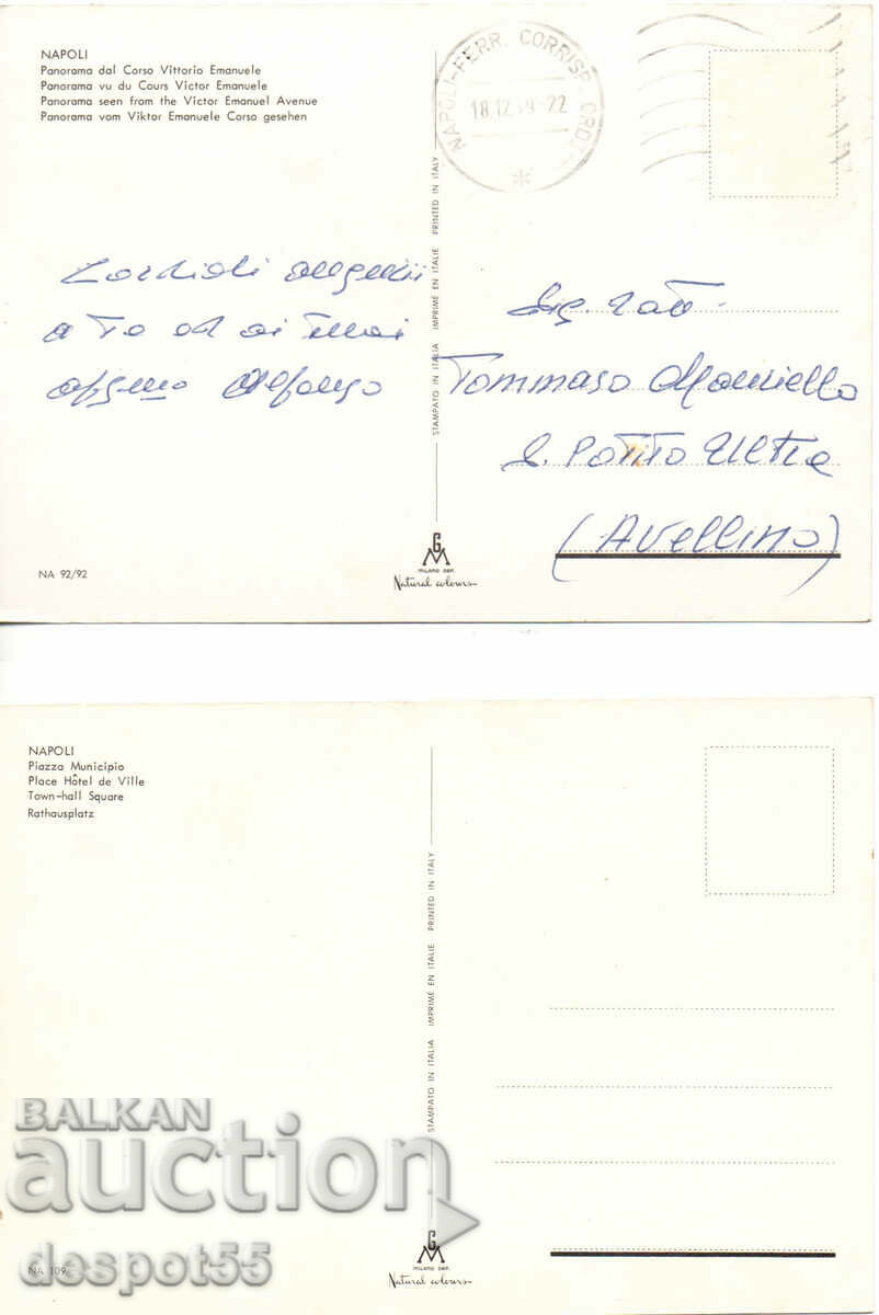 Auction Italy - Naples. Different motives. Auction Italy - Naples. Different motives.