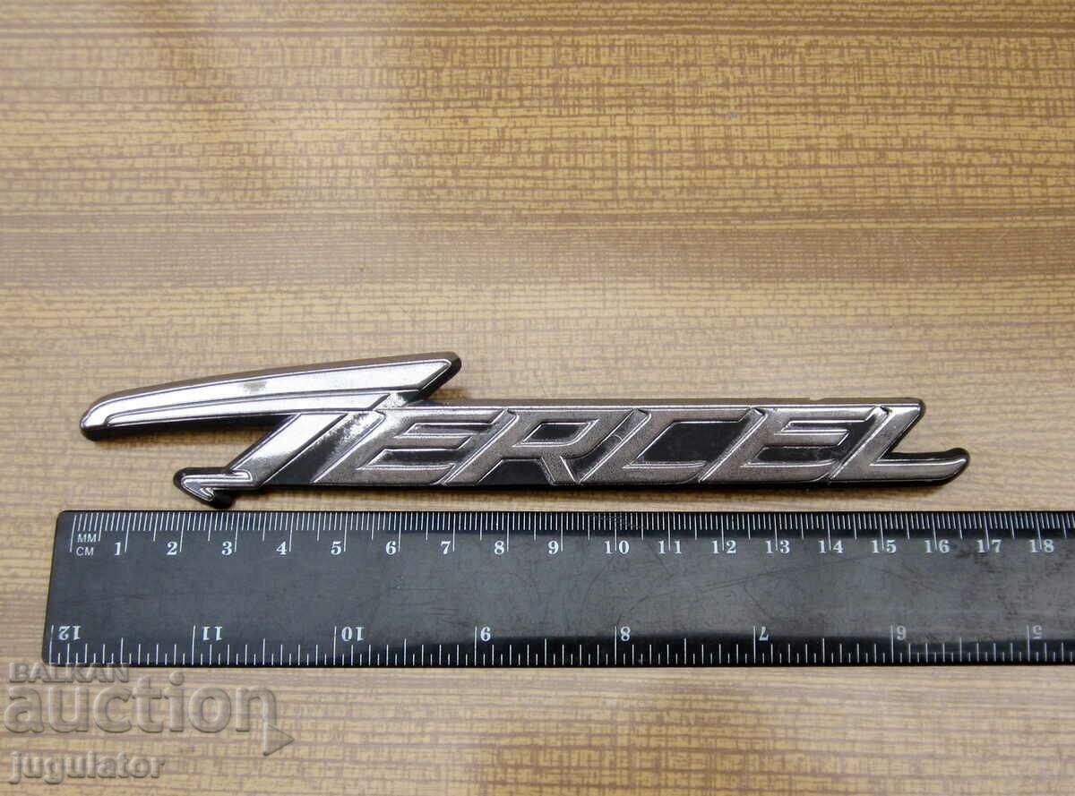 old car emblem for TOYOTA TERCEL car with price 20.00 BGN | € 10.23 old car emblem for TOYOTA TERCEL car with price 20.00 BGN | € 10.23