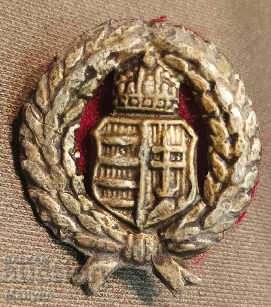 Old Military Badge - Austria-Hungary, Kingdom of Hungary.