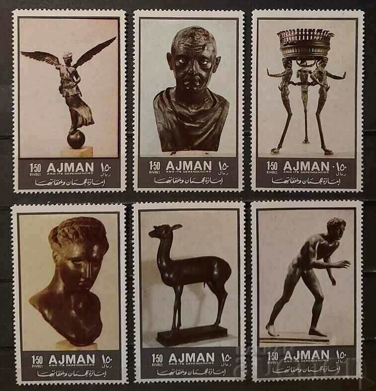 Ajman 1972 Τέχνη/Γλυπτά MNH