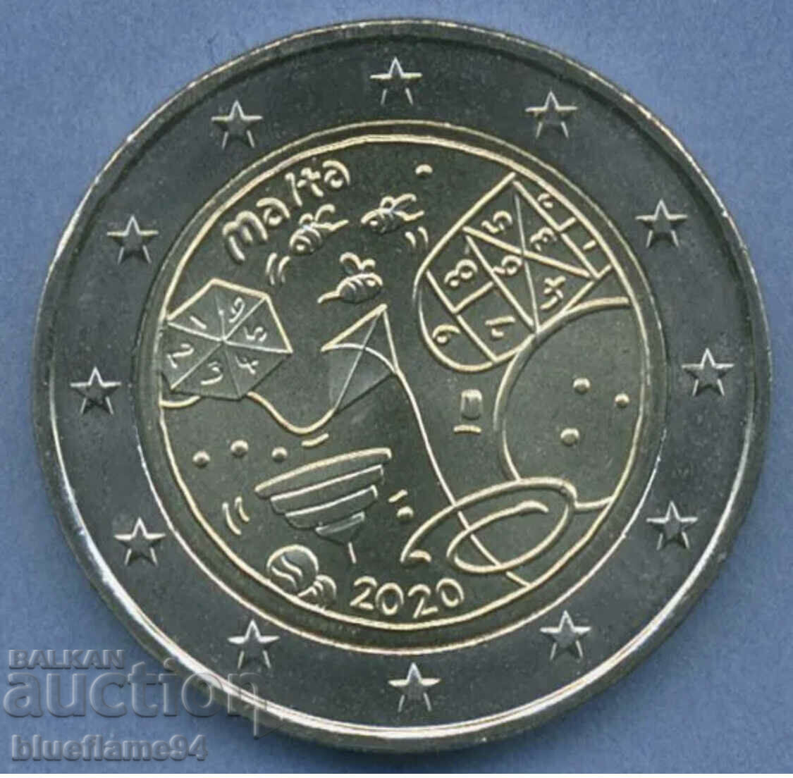 2 Евро Малта 2020