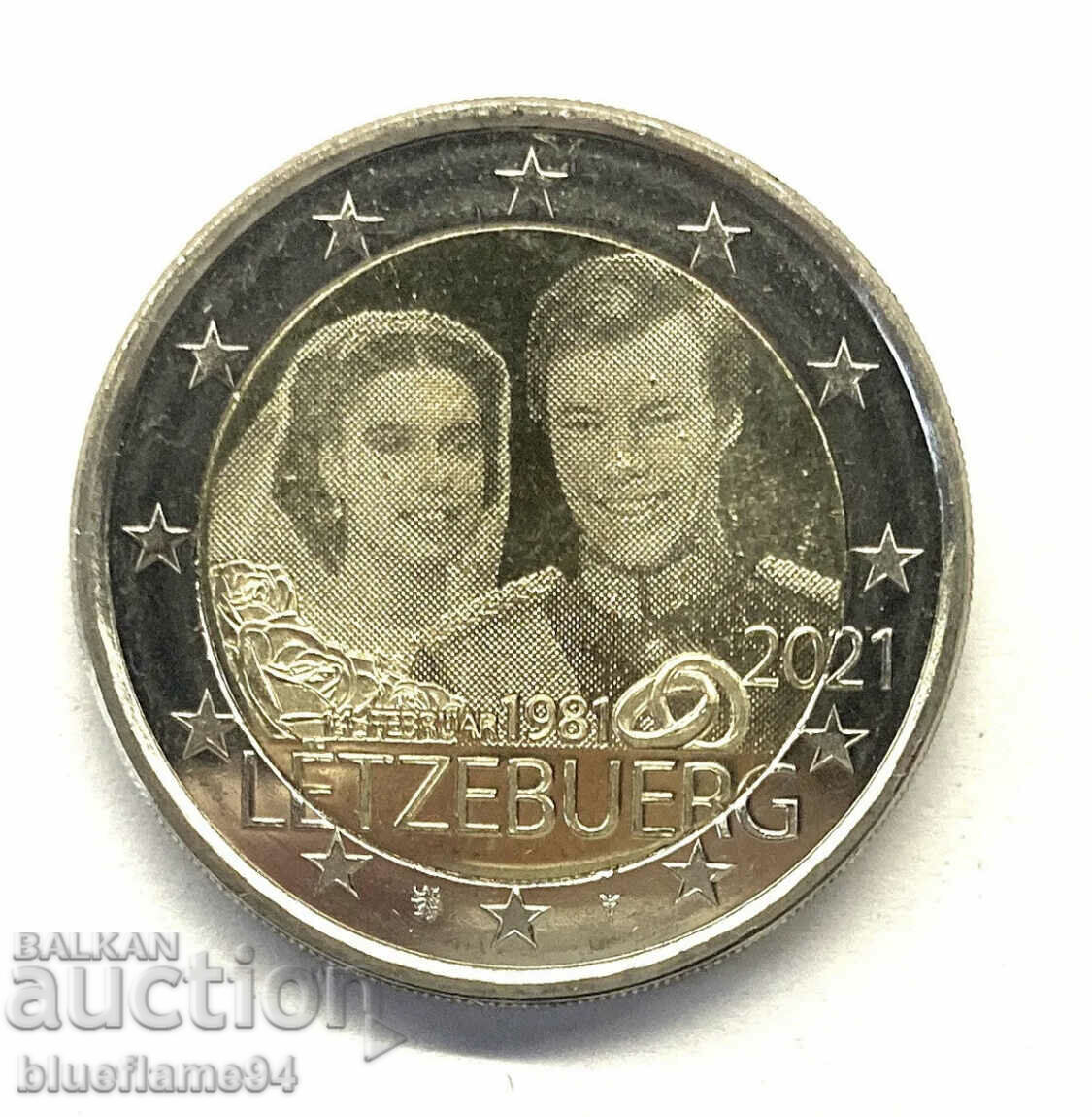 2 euro Luxemburg 2021