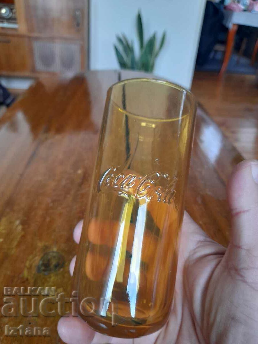 Old glass of Coca Cola, Coca Cola with price 20.00 BGN | € 10.23 Old glass of Coca Cola, Coca Cola with price 20.00 BGN | € 10.23