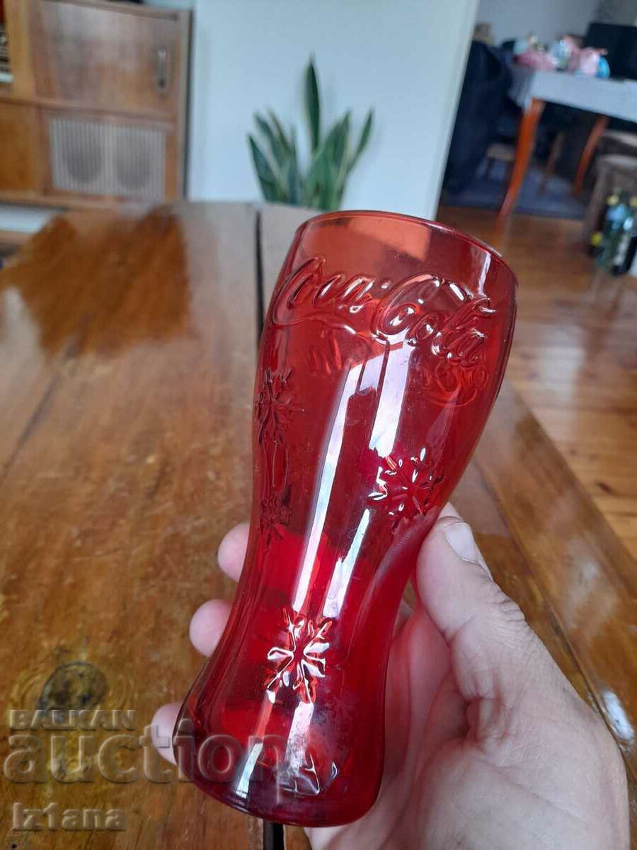 Old glass of Coca Cola, Coca Cola with price 25.00 BGN | € 12.78 Old glass of Coca Cola, Coca Cola with price 25.00 BGN | € 12.78