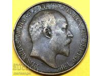 Marea Britanie 1/2 penny 1909