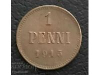 Rusia/Finlanda. 1 penny 1915