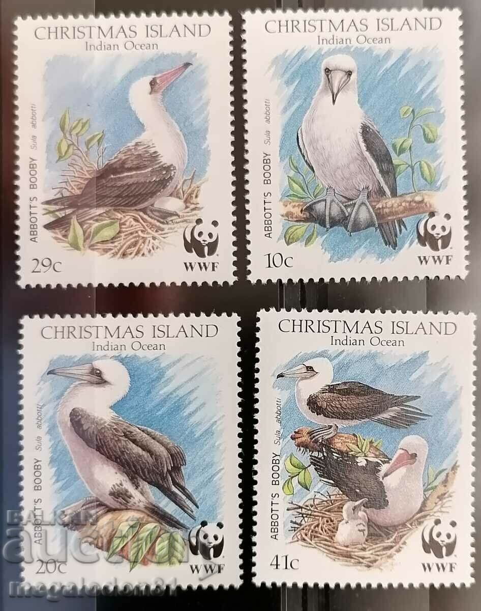 Νησιά Χριστουγέννων - WWF, πουλιά