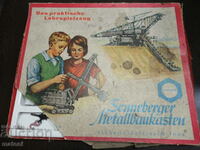 OLD CHILDREN'S TOY GERMAN METAL CONSTRUCTOR