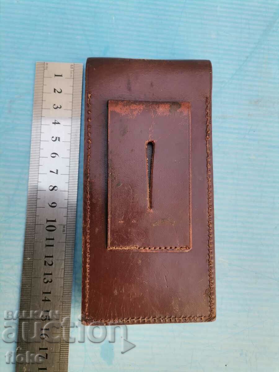 Auction  Leather case for Pencils