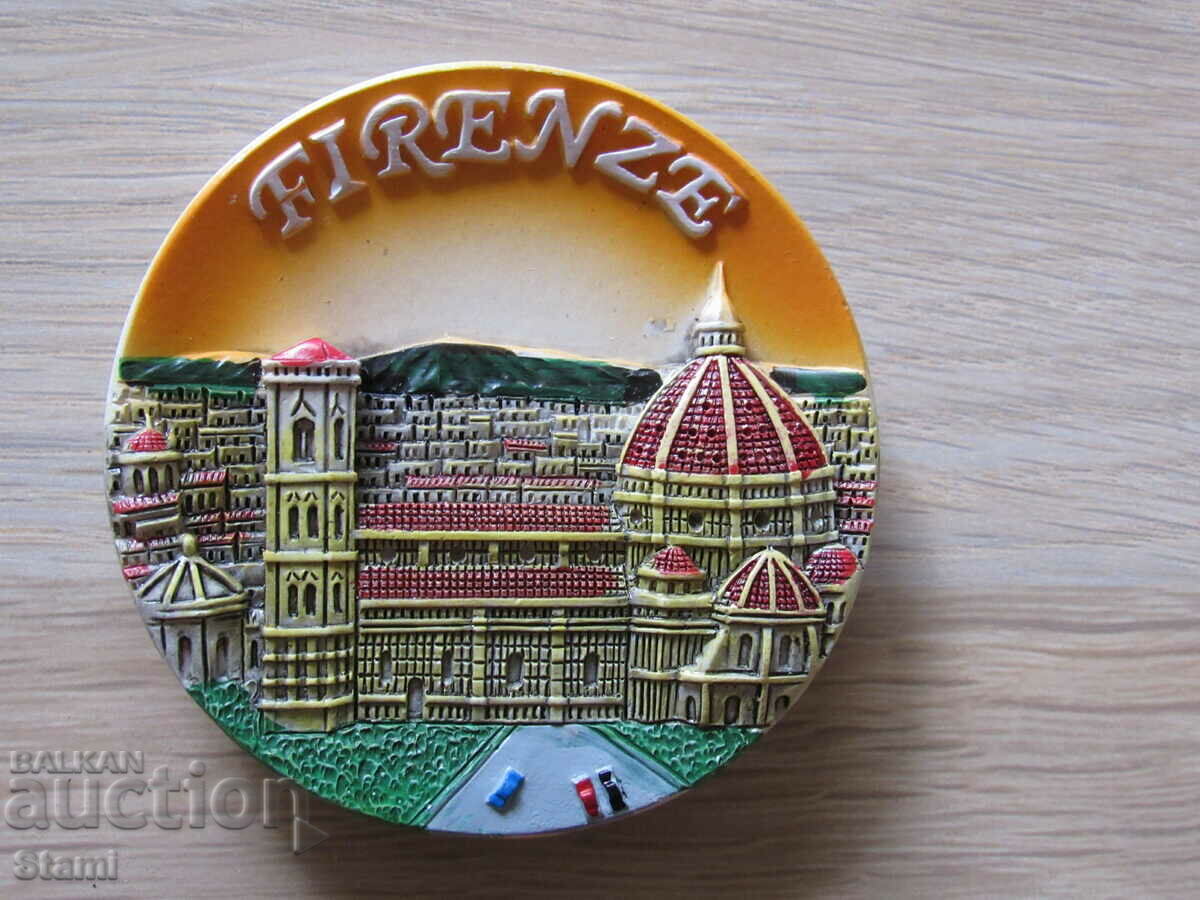 Delivery of 3D Metal Magnet from Florence, Italy-2 Delivery of 3D Metal Magnet from Florence, Italy-2