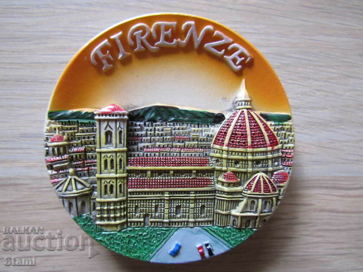 3D Metal Magnet from Florence, Italy-2