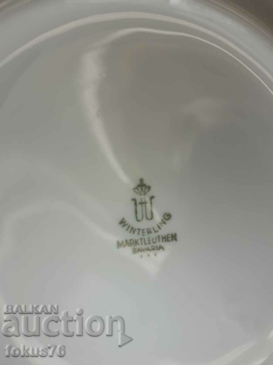 Ceainic din porțelan german cu aurire - 6 Ceainic din porțelan german cu aurire - 6