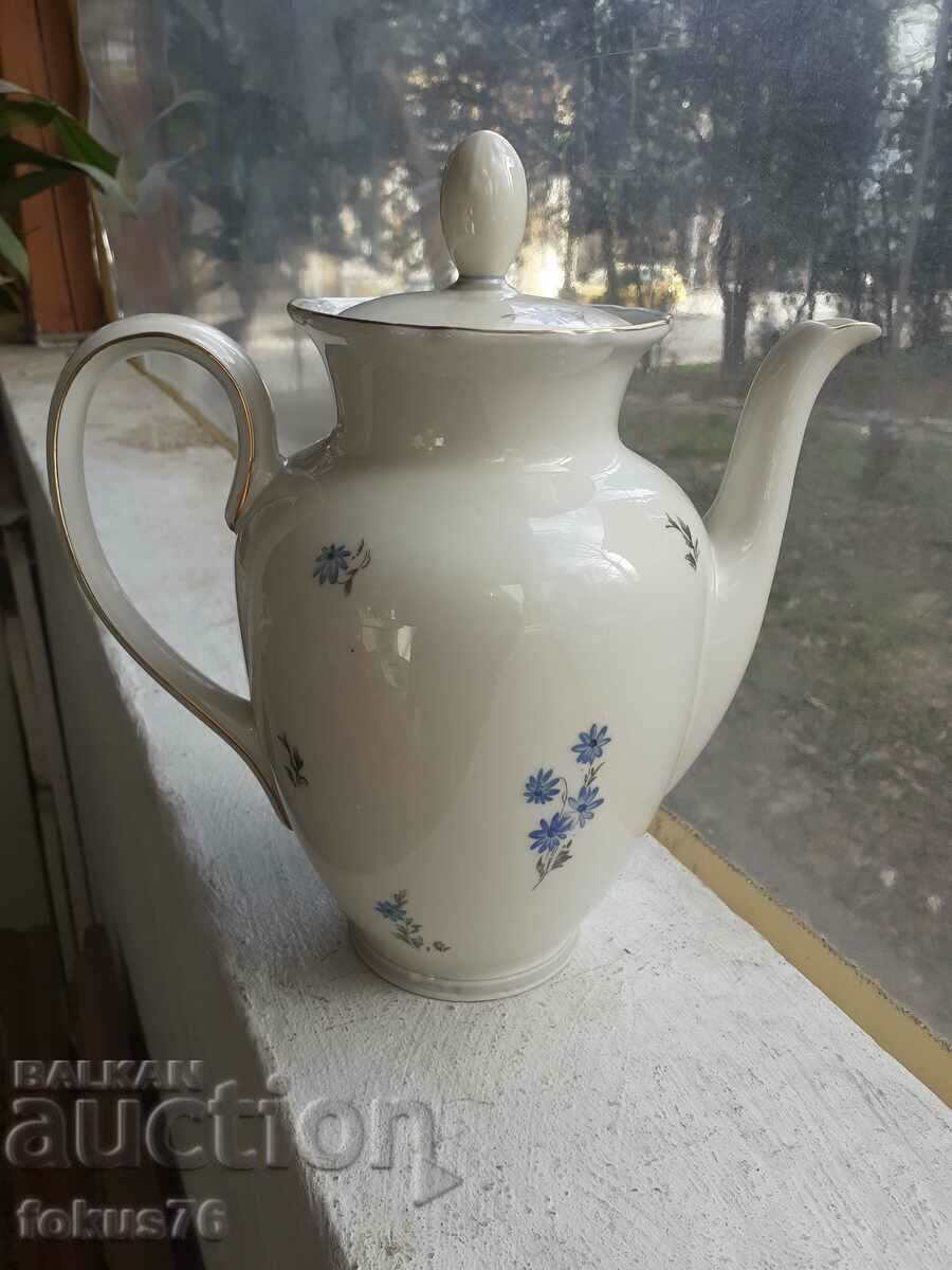 Teapot German porcelain Reichenbach produced 1969 - 1981 with price 550.00 BGN | € 281.21