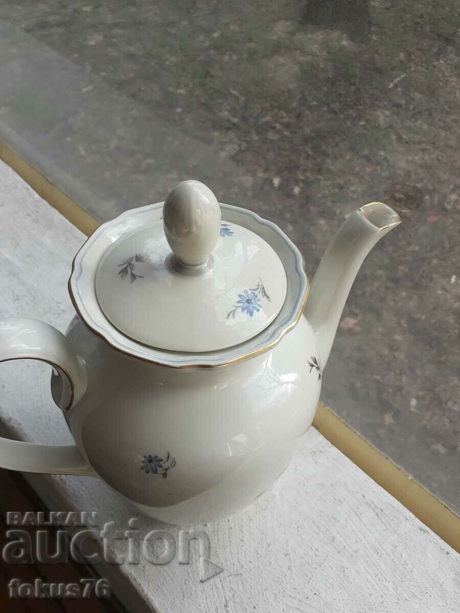 Auction  Teapot German porcelain Reichenbach produced 1969 - 1981