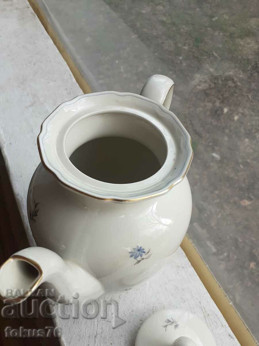 Teapot German porcelain Reichenbach produced 1969 - 1981 - 5