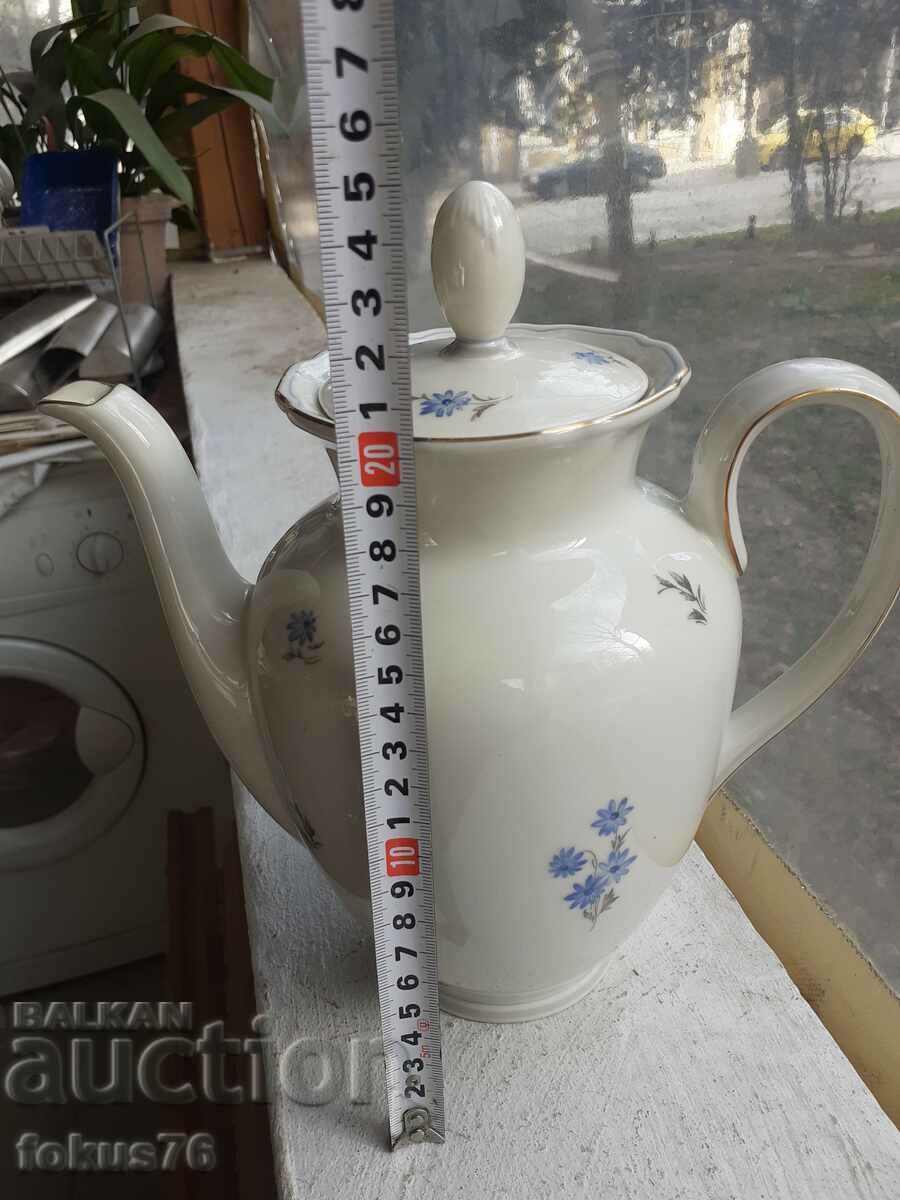 Teapot German porcelain Reichenbach produced 1969 - 1981 - 7