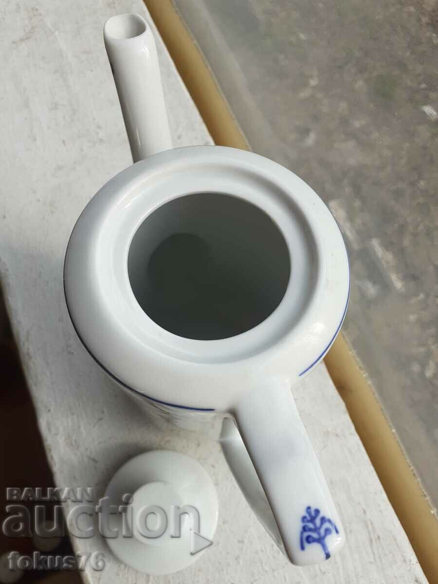 German porcelain cobalt teapot - 5 German porcelain cobalt teapot - 5