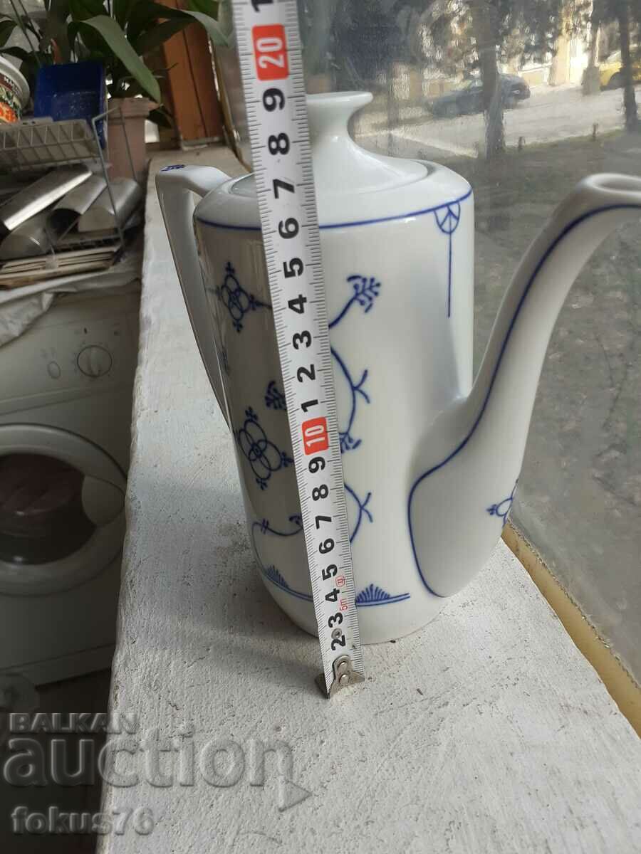 German porcelain cobalt teapot - 7 German porcelain cobalt teapot - 7