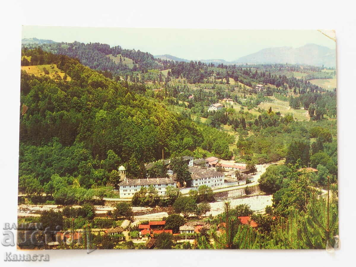 Vedere Mănăstirea Troiană 1973 K 384