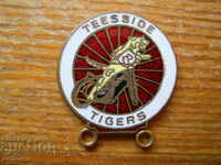 medallion of the "Teessie Tigers" track team