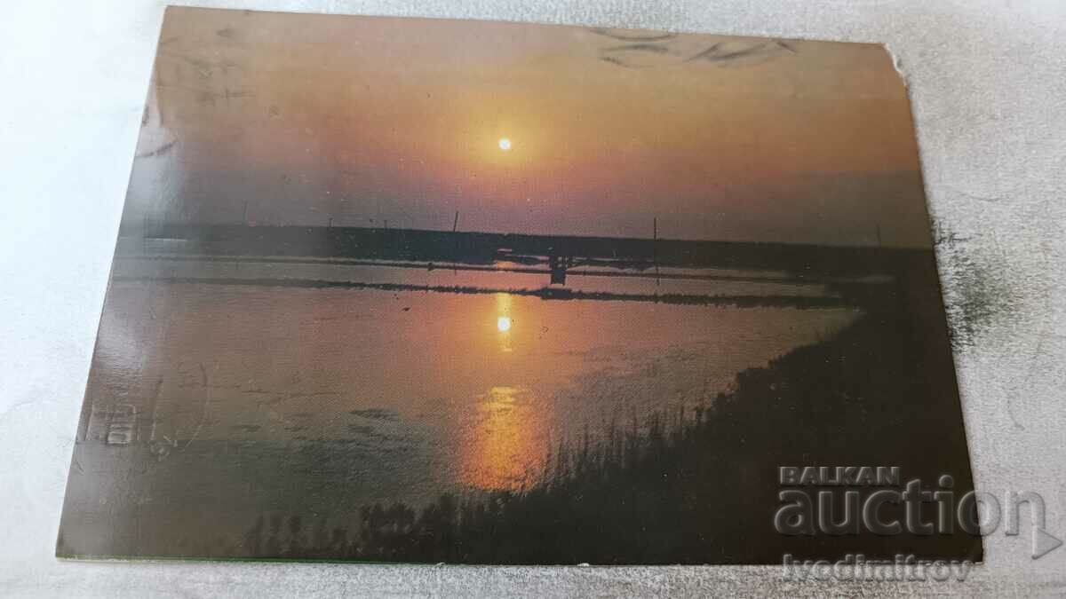 Cartea poștală Burgas Sunrise Sunrise