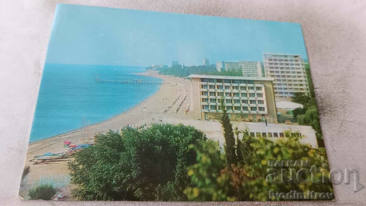 Postcard Golden Sands 1976