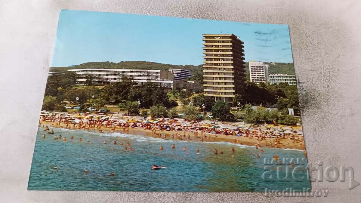Postcard Golden Sands 1980