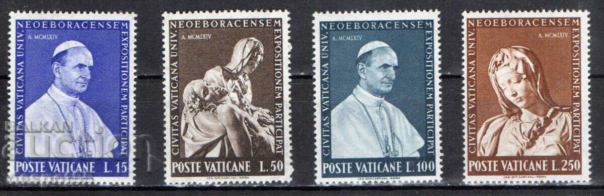 1964. Vaticanului. Participarea Vaticanului la Expoziția Mondială.