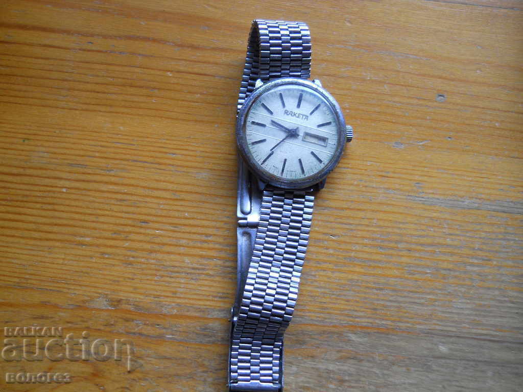 Δημοπρασία Παλαιό μοντέλο "Raketa" - λειτουργεί Δημοπρασία Παλαιό μοντέλο "Raketa" - λειτουργεί