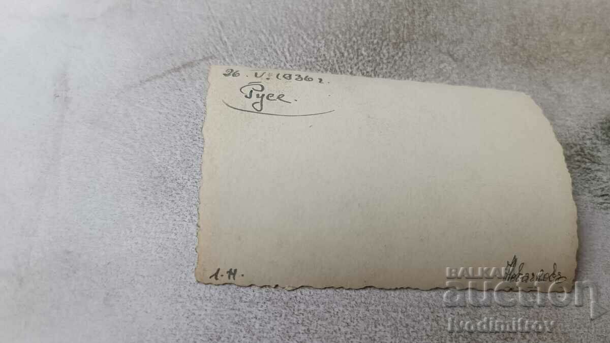 Photo Ruse Young men and women caught on a roller coaster in the park 1936 with price 4.65 BGN | € 2.38