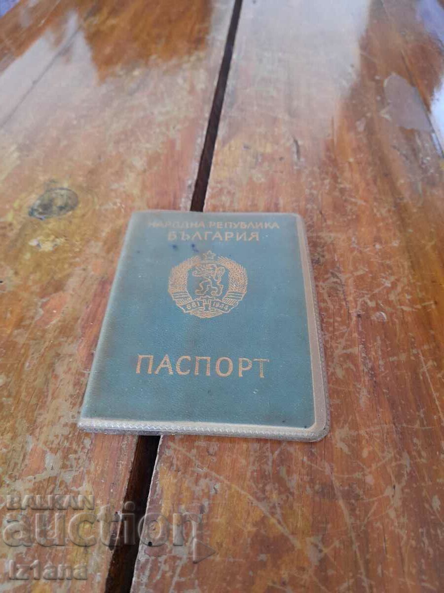 pașaport vechi