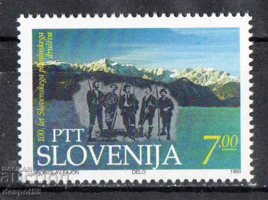 1993. Slovenia. 100 de ani de la Societatea Alpină Slovenă.