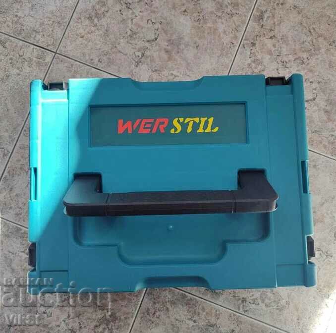 New cordless angle grinder Werstil 125mm - 6 New cordless angle grinder Werstil 125mm - 6