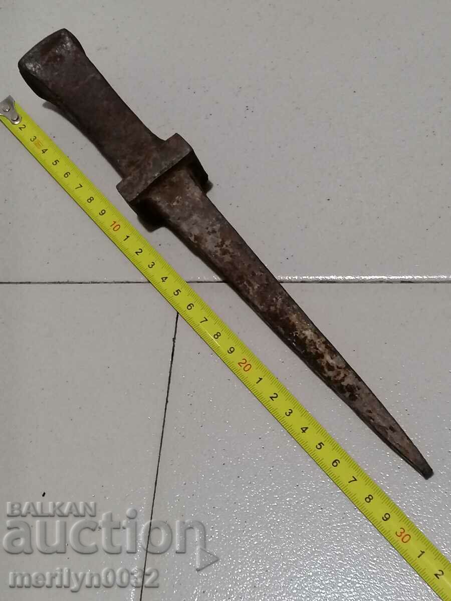 An old anvil for hair sticking, wrought iron - 5 An old anvil for hair sticking, wrought iron - 5