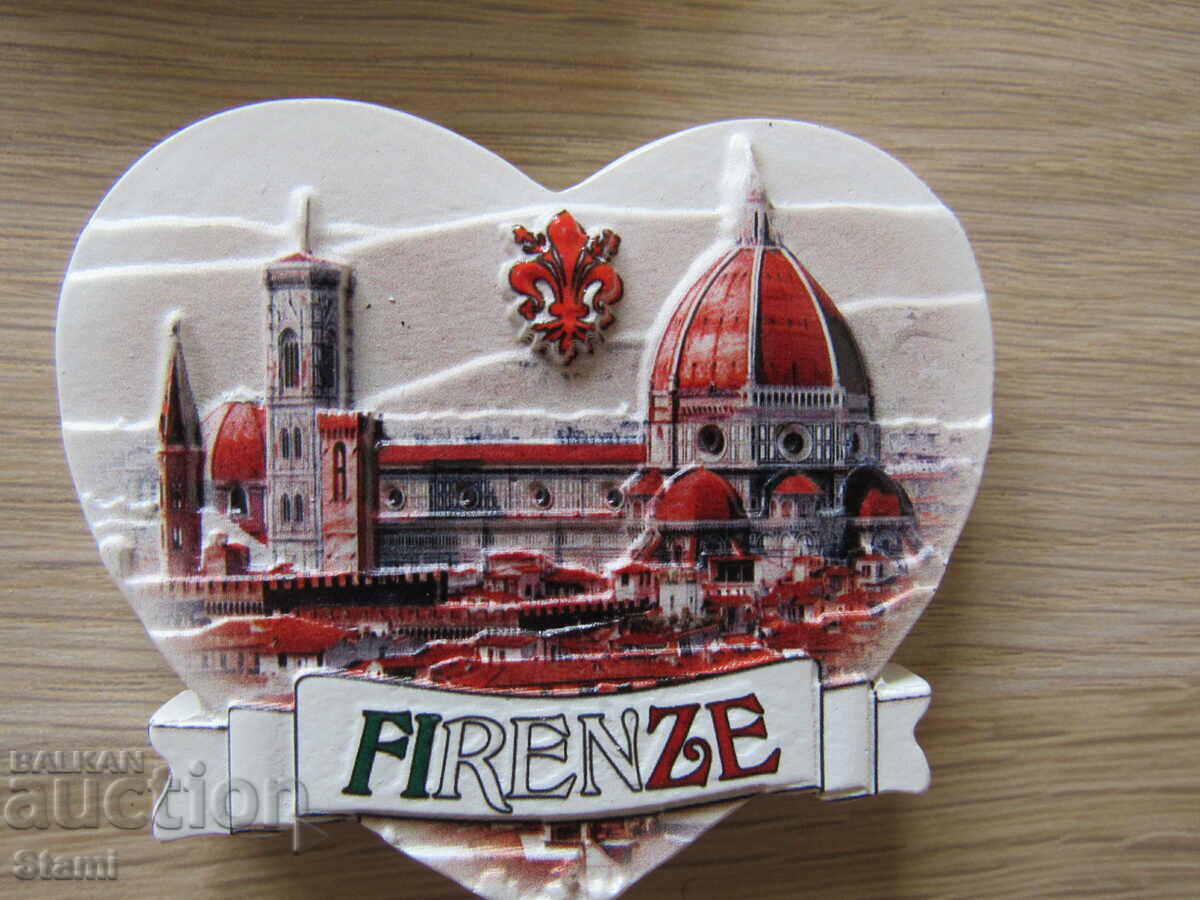 3D Metal Magnet from Florence, Italy-2 with price 10.00 BGN | € 5.11 3D Metal Magnet from Florence, Italy-2 with price 10.00 BGN | € 5.11
