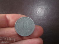 1921 10 pfennig Γερμανία